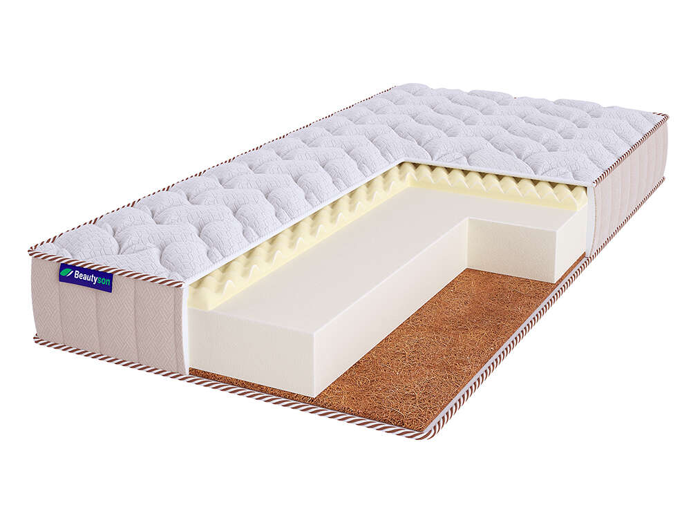 Матрас Beautyson Roll Foam 10 Massage Cocos LUX 200x200